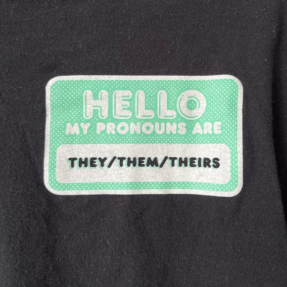 Non binary basic black shirt - Picture 4 of 5